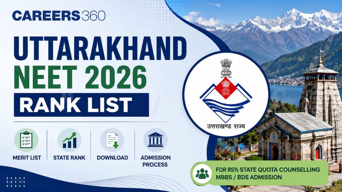 Uttarakhand NEET Rank List 2026: Merit List PDF Download at hnbumu.ac.in